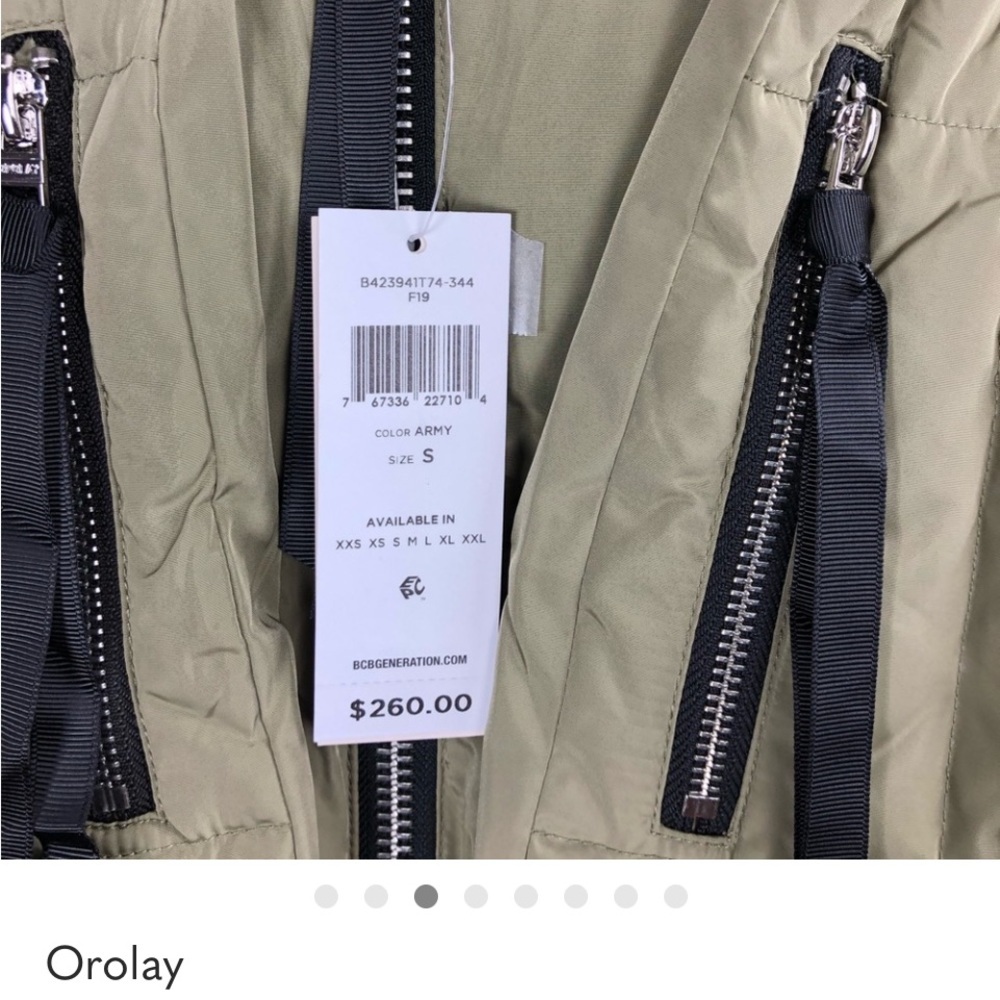 Viral Orolay Women's Thick Down Jacket coat $200 utility puffer casual spring - Picture 14 of 16